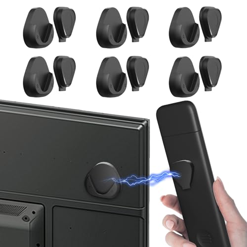 JUMEIHUI Magnetic Remote Control Holder Wall Mount, [Upgraded with Adhesion Promoter] TV Remote...