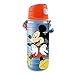 Micky & Minnie Topolino in alluminio, 600 ml, Topolino, Topolino e Minnie, con sistema push-pull e tappo di chiusura, KL85947, per bambini Licensing, multicolore