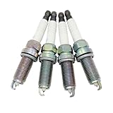 4PCS 22401-1KT1B DILZKAR6A11 91691 Dual Iridium Spark Plug Candles Compatible With Nissan Qashqai J1