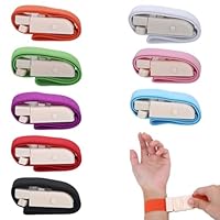 8 Stück Stauschlauch Blutabnahme Set, Schnappbarer Tourniquet, 8 Farben Venenstauer Blutabnahme Set zum Üben für die Notfallversorgung im Freien