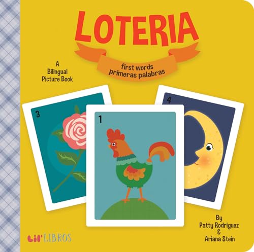Image of Loteria: First Words / Primeras palabras (Bilingual: English/Spanish): A Bilingual Picture Book (Lil' Libros) (English and Spanish Edition)