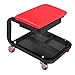 Dbtxwd Hocker Mit Rollen Für Die Arbeit, Mechanischer Stuhl Werkstatt Sitz Rollender Kriechender Mechanischer Hocker Mit Lagerplatte Für Shop Auto Car Garage Barbecue Angeln, 220Lb