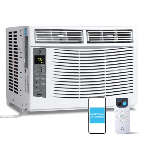 Window Air Conditioner 6000 BTU, Smart Window Air...