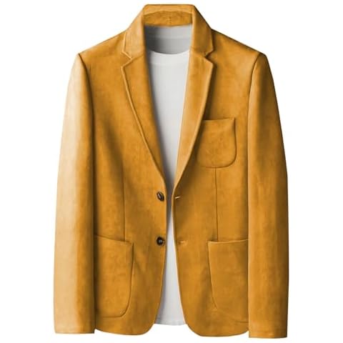 Tuikayoo Casual Suede Blazer Jacket Cover