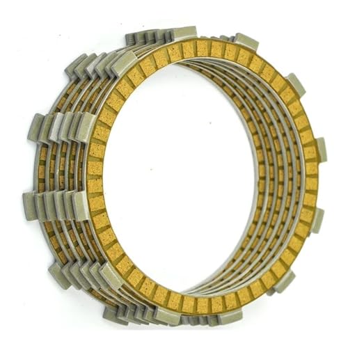 Disque d'embrayage moto VT800C anti-patinage garniture friction de rechange 6 pièces