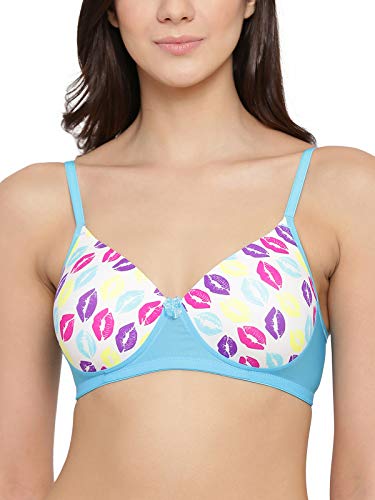Image of Clovia Net Women's Soft Cup Padded Non Wired Non-Wired Bra (Br1866L1832B)