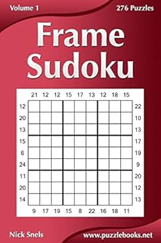 Paperback Frame Sudoku - Volume 1 - 276 Logic Puzzles Book