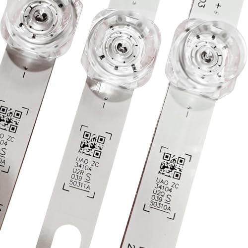 Tira de LED para UN75TU7000 y UN75TU8000 iluminación trasera de repuesto 4