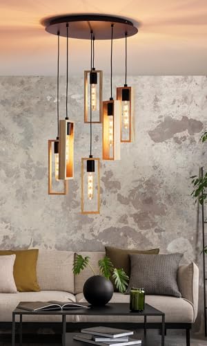 Eglo Lampada A Sospensione Littleton, 6 Luci - 2