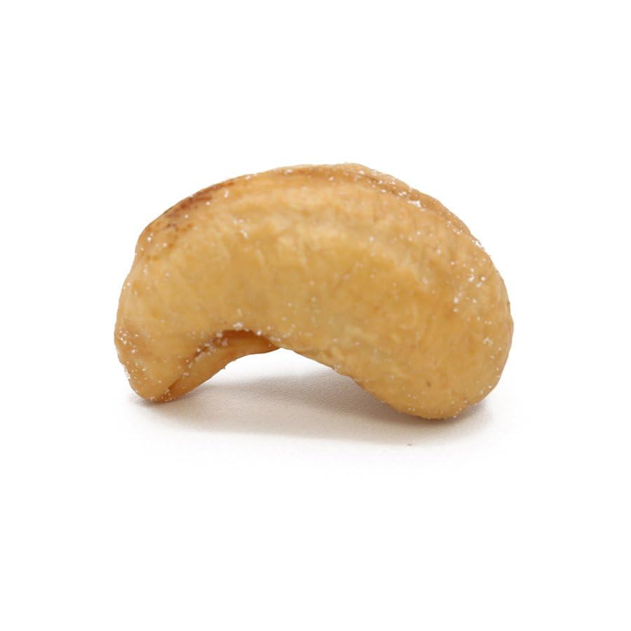 C.J. Dannemiller Whole Cashews, Bulk 10 LB Box, Roasted & Salted, Medium Size 320, Perfect for Snacking, Cooking, Trail Mixes