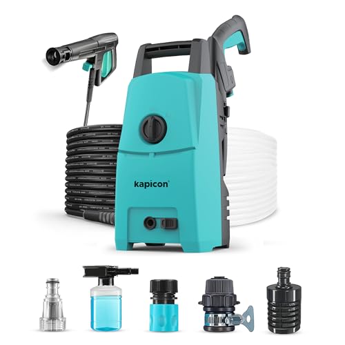 Image of KP-20 Pressure Washer for Car, High Pressure Washer for Home, 1800W Motor, 150 Bar, 300 L /h Flow, Car Washer High Pressure Machine, Portable Car Pressure Washer Machine