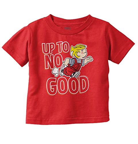 Dennis The Menace Up to No Good Youth T Shirt Tee Boys