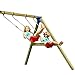 Produktbild Blue Rabbit 2.0 Anbaumodul Doppelschaukel @Swing 2,40 m Schaukelgerüst Anbauschaukel mit 2 Schaukelsitzen und Grundanker