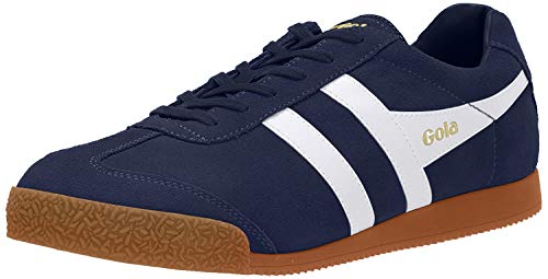 Image of Gola Equipe Suede - Sneakers for Men - Contrasting Wingflash - Heel Return - Durable Cupsole - Low Silhouette