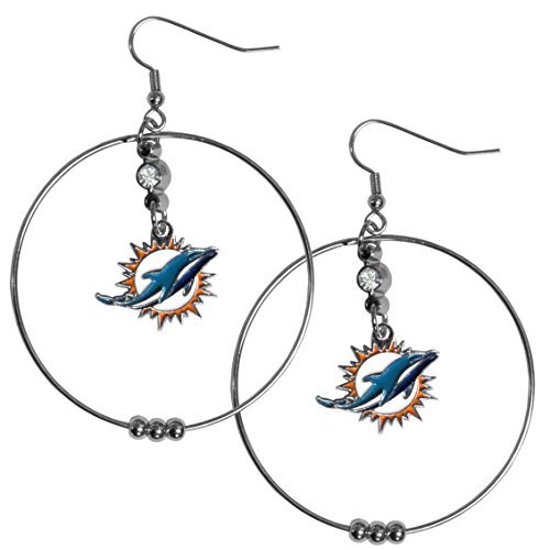 Image of NFL 2-Inch Hoop Earrings