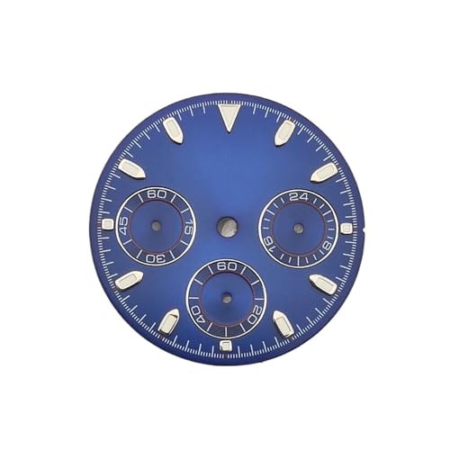 Cadran VK63 quartz 29mm pièce de rechange pour boîtier chronographe 39mm