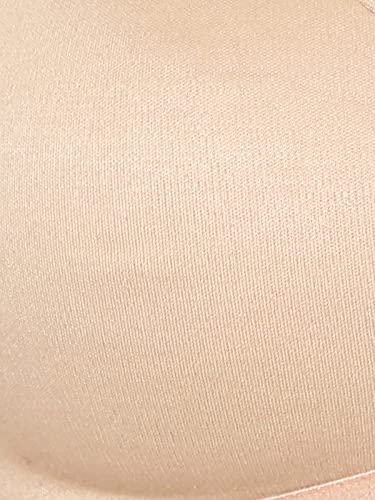 Image of Clovia Women's Pack of 2 Cotton Non-Wired Full Coverage Spacer Cup T-Shirt Bra- Black & Beige