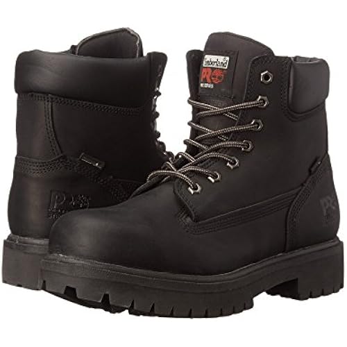 Timberland PRO Men's Direct Attach 6 Inch Steel Safety Toe Insulated Waterproof Industrial Work Boot