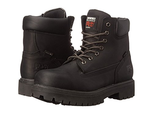 Timberland PRO Timberland PRO mens Direct Attach 6 Inch Steel Safety Toe Waterproof Insulated Work Boot, After Dark Full-grain Leather, 8.5 Wide US
