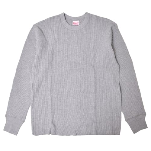 Healthknit wXjbg T[}   100% T[}LO bt TEE T Ci[ AE^[ gbvX A_[EFA Thermal King Waffle 52017