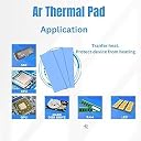 TRUEBOND Thermal Conductive Silicone Pad - 70x22x1mm (6WMK) PACK OF 4 gallery image
