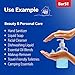 Bar5F Plastic Bottles with Pump Dispenser, 8 oz | Leak Proof, Empty, Clear Refillable, BPA Free for Body Wash, Moisturizer, Face Cream, Liquid Soap | Black & White Pumping Caps | Set of 2