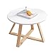 GWW Runder Couchtisch - Kleiner Couchtisch Holz, Boden Schreibtisch Beistelltisch Frühstückstisch, Spielzeugtisch Ecktisch, for Wohnzimmer Moderner Sofatisch (Color : C)