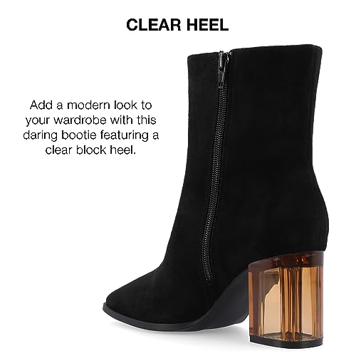 Journee Women's Comfort Foam Clearie Booties3