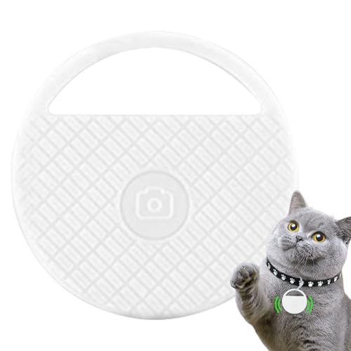 Localizador de etiquetas – Alarma bidireccional buscador de llaves – Localizador de seguimiento GPS anti-pérdida – para bolsas, mascotas, mochilas, carteras, niños, perros, gatos, vida diaria compacta