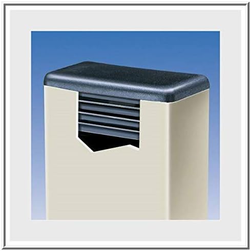 Miniatura 5 de SBDs (paquete de 6) tapones rectangulares de 4 x 2 pulgadas para tubo de acero de 6-12 Ga (L 3.594"-3.782"-W 1.594"-1.782" ID) para poste de