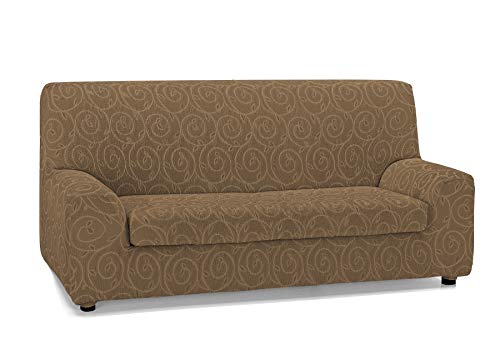 Housse de canapé 3 places marron Martina Home extensible