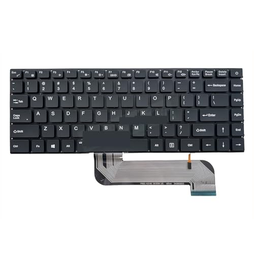 Clavier rétroéclairé pour Terra Mobile 1460P avec frappe lumineuse US