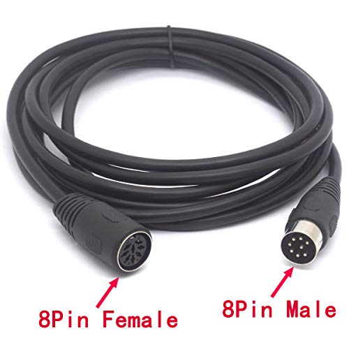 Tomost - Cable de extensión DIN de 8 Pines Macho a Hembra para Bang & Olufsen B&O Powerlink ect 3 m 3 Meter