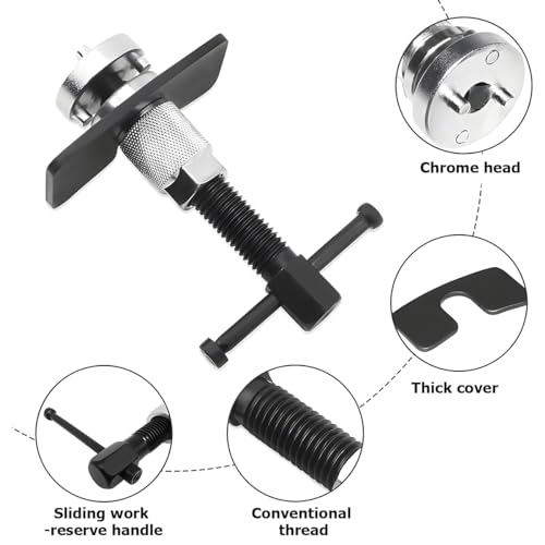 Bittwee BITTWEE-AUTO Car Brake Piston Wind Back Tool, 3Pcs/Set Brake Caliper Piston Rewind Tool, Auto Rear Brake Pad Wind Back Tool, Brake Caliper Wind Back Tool For Replacement Of Rear Brake Pad thumb #2