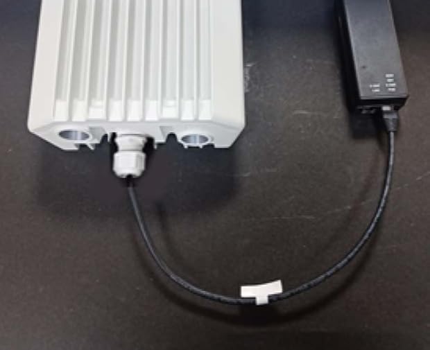 Cambium Networks cnWave Power Injector for cnWave 60 GHz V3000 and V5000 Series - PoE, 60W, 56V, 5GbE DC Injector, Indoor Deployment Only, Energy Level 6 Supply, Accepts C5 Connector - N000000L142A