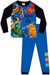 LEGO Ninjago Pajamas, Kai, Jay and Lloyd Boys Pajamas, Ninja Pjs for Boys, Kids Pajama Set