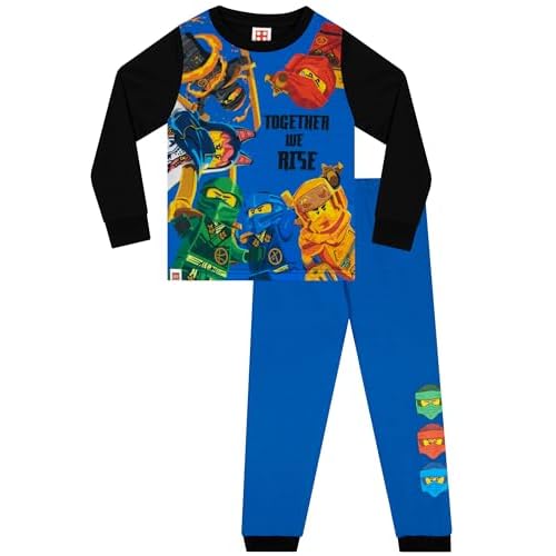 LEGO Ninjago Kai Pijama Niño | Ninjago Pijamas Invierno Niño | Pijamas De Niños | Multicolor 5-6 años