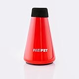 PAMPETトランペットミュート トランペットストレートミュート プラクティスミュート 静音練習(レッド)