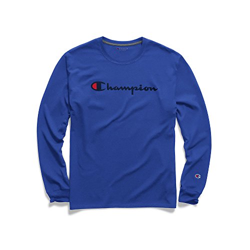 Champion Men's Classic Jersey Script Logo Tee