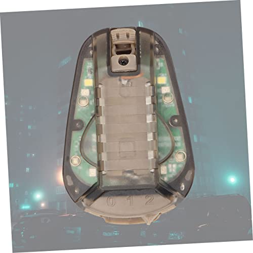 Yardwe 1Pc Capacete Joaninha Luzes Luzes De Sinalização Náilon À Prova Dwaterproof Água Luz Moda