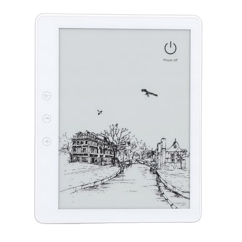 Tangxi Lector de Libros Electrónicos Portátil, Lector Eléctrico Ligero WiFi de Densidad de Píxeles de 300 PPI con Pantalla Táctil de Tinta de 5,8 Pulgadas, Memoria de 32 GB para Android