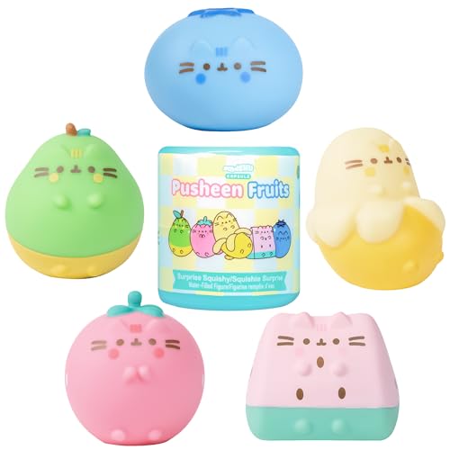Hamee SquiSHU Capsule Pusheen the Cat Series 5: Fruit Squishy Toy - 1 Pc.