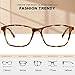 TSEBAN Blue Light Blocking Glasses Computer Gaming Glasses for Women Anti Eye Strain/UV/Glare Eyeglasses