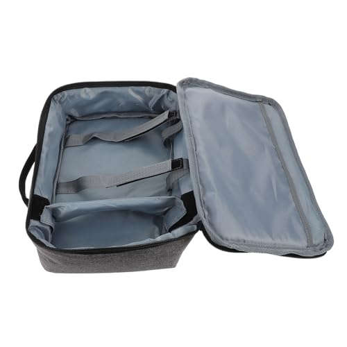 ARTIBETTER Layered Projector Storage Bag Compact Portable Case for Digital Projectors Travel Office Use Handle Bag Screen Travel Pouch