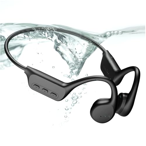 Relxhome Cuffie conduzione ossea Bluetooth 5.4 - Auricolare conduzione ossea