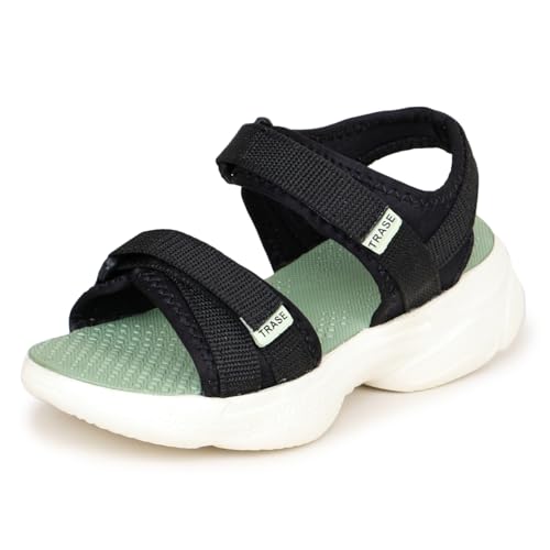 Image of TRASE Sports Sandals For Woman | Comfortable, Soft Cushioned Sole, Lightweight And Trendy Footwear | Adjustable Strap Womens Sandals | Casual And Stylish Floaters For Daily Use