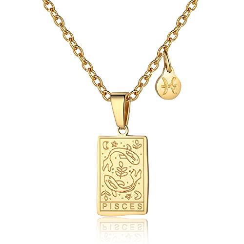 Gold Zodiac Necklace