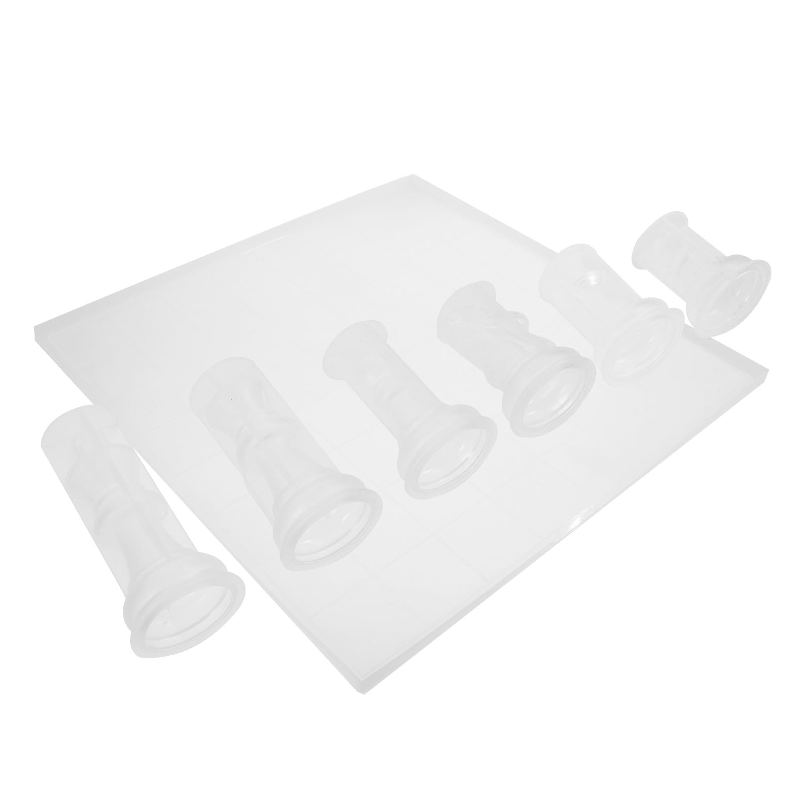 Moules à échecs en silicone Healvian pour créer un cadeau fait main unique