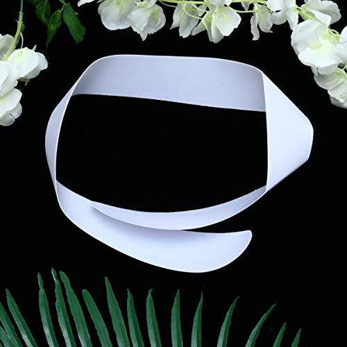 SOIMISS Japanese core Kimono Collar Core Kimono Japanese Collar Stiff Erishin Traditional Kitsuke Wear Clothing Decoration for Wedding Party Ceremony camellia belt White collar lining2