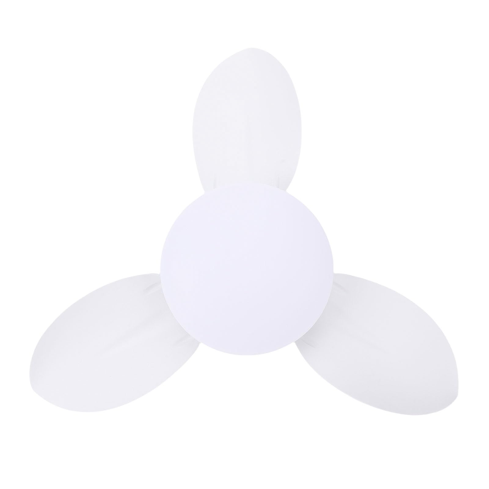 Cocoarm Wentylator Sufitowy Wentylator Sufitowy do Montażu Podtynkowego 25 Cali ABS LED z 6 Prędkościami Możliwość Przyciemniania Dwustronny Pilot z Silnikiem Prądu Stałego do Sypialni, Kuchni,